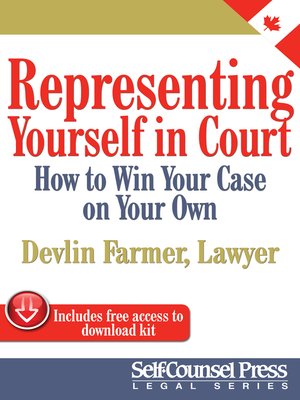 cover image of Representing Yourself In Court (CAN)